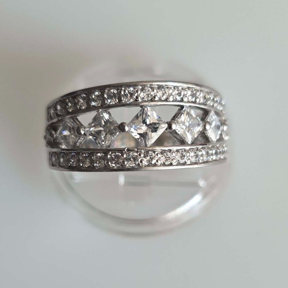 Sterling Silver 925 Zirconia Ring